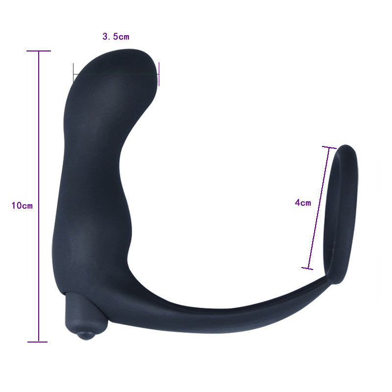 Vibrating Locking Ring and G-Spot Anal Plug Toys
